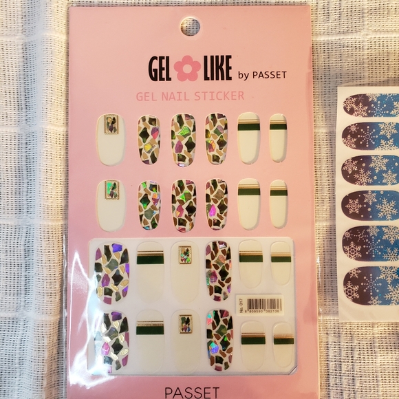 3 diffetent setsSplatter design nail polish strips - Picture 4 of 9